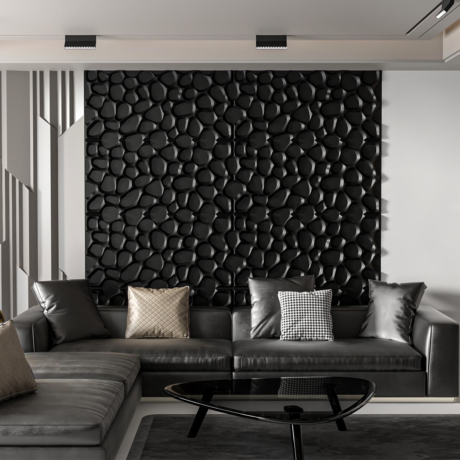 Black minimalist modern style