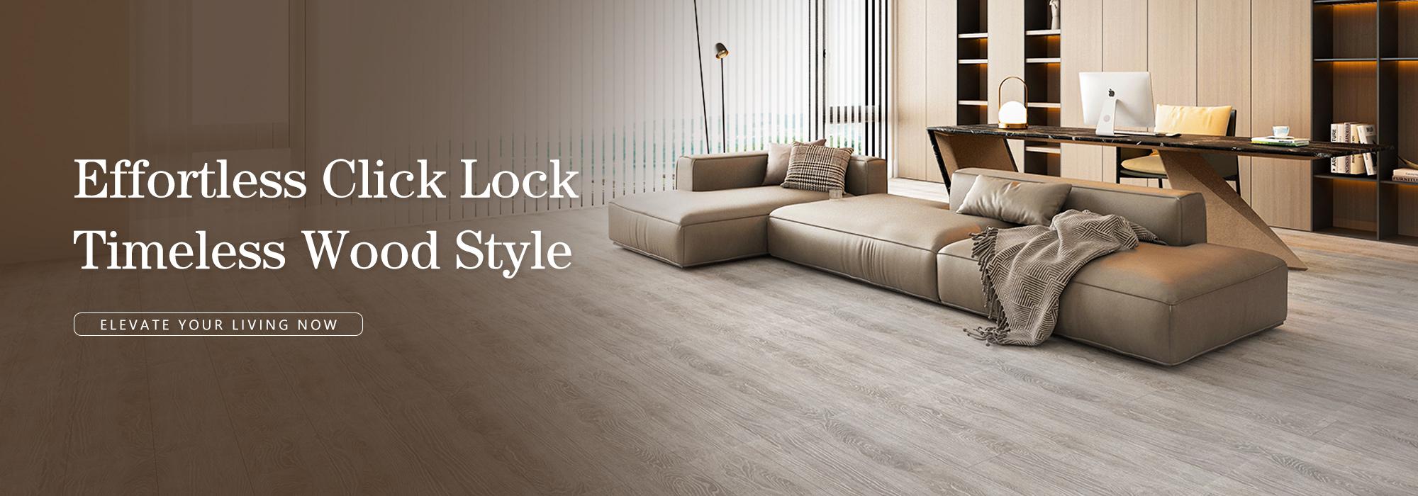 Interlocking Luxury Vinyl Flooring Tile