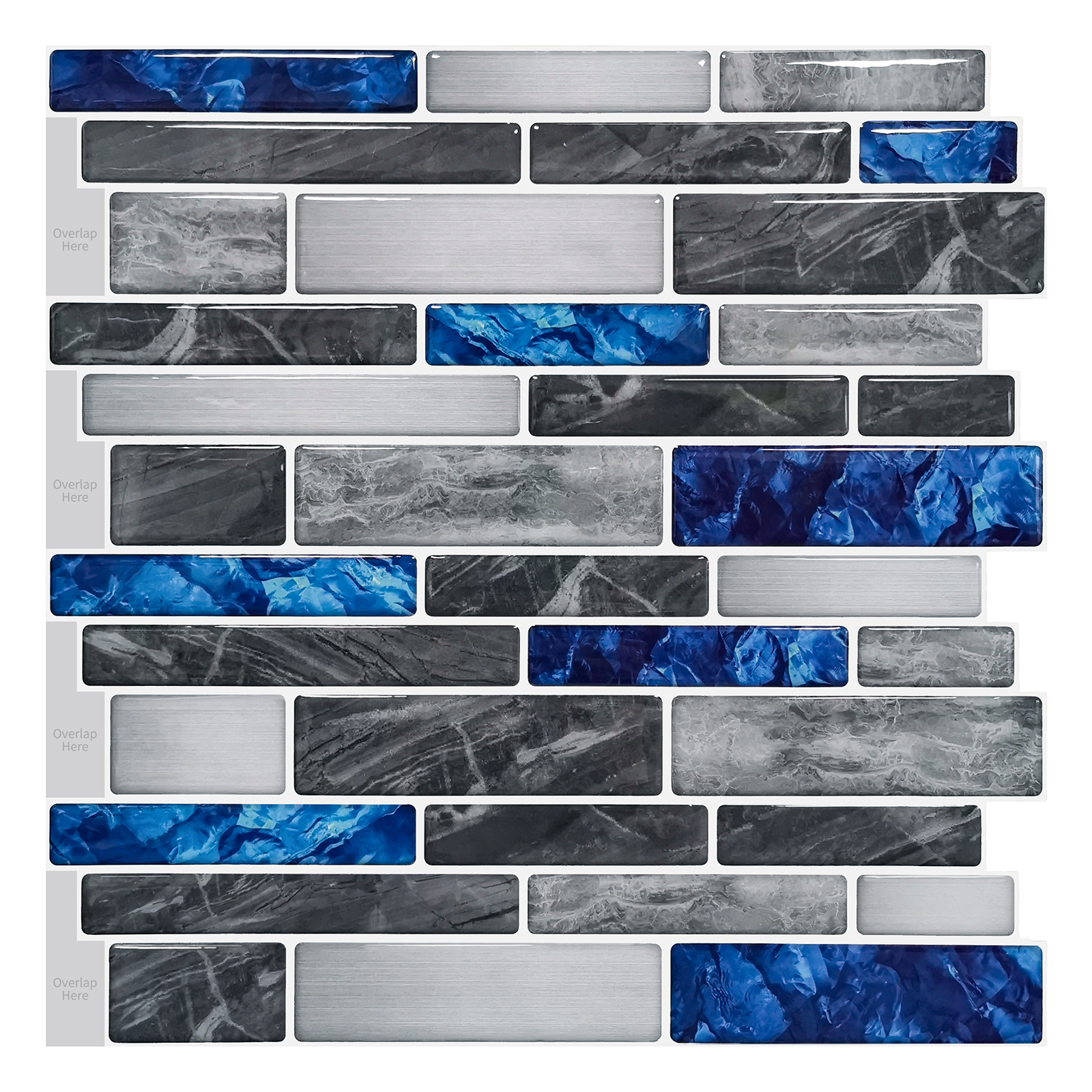 Quick Upgrade: Premium Peel-&-Stick Mosaic Stone Tile