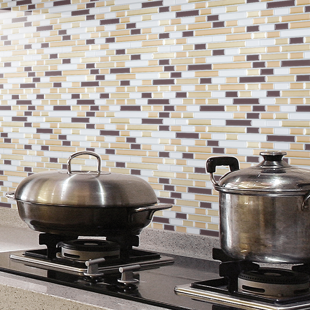 A17031 1 Peel And Stick Wall Tile Kitchen And Bathroom Backsplashes 