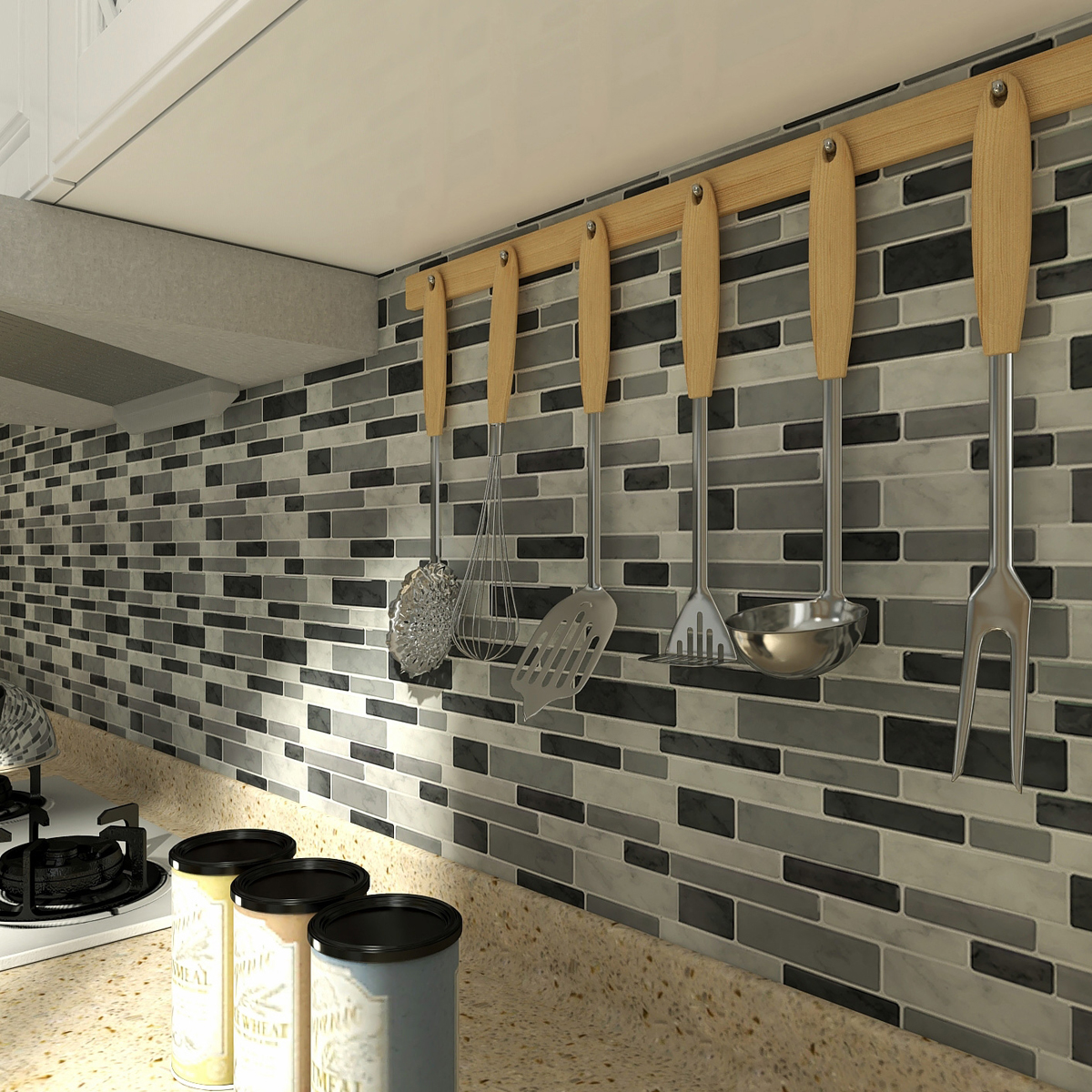 Decorative Tiles For Kitchen Backsplash Rumah Joglo Limasan Work