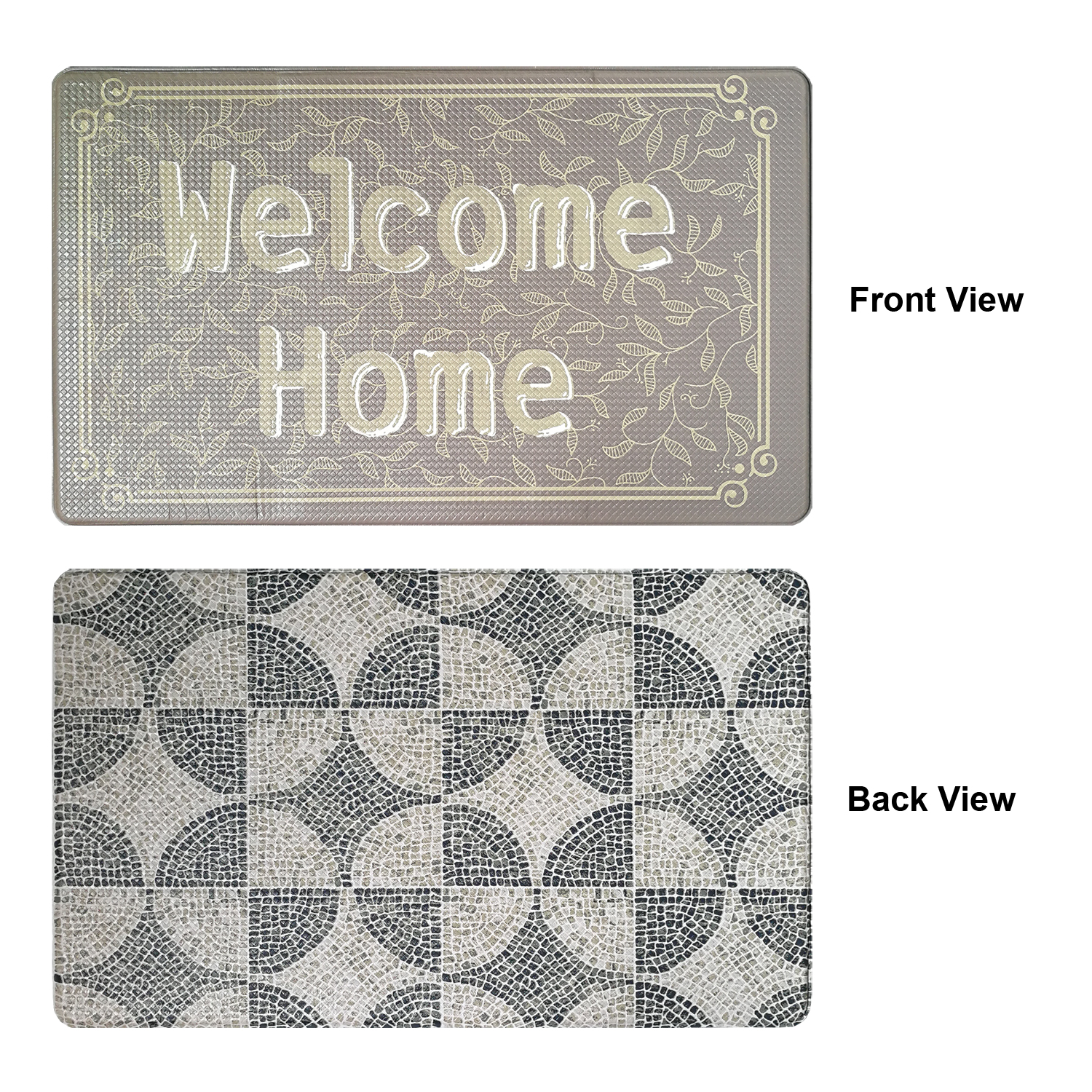 Art3d Y23940 - Anti-Slip Anti-Fatigue Memory Form Kitchen Comfort Mat, 18 x 30