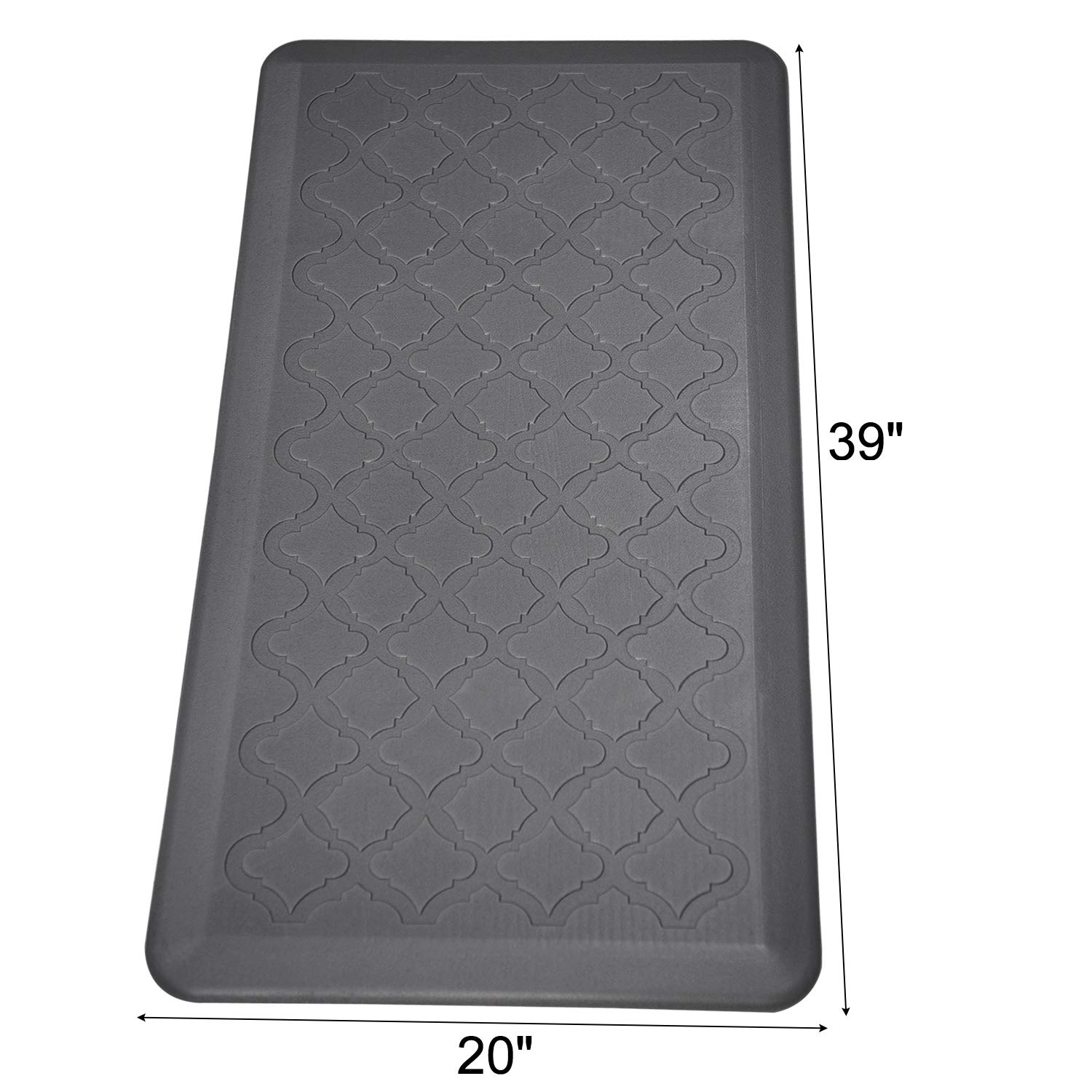 Art3d Y23940 - Anti-Slip Anti-Fatigue Memory Form Kitchen Comfort Mat, 18 x 30