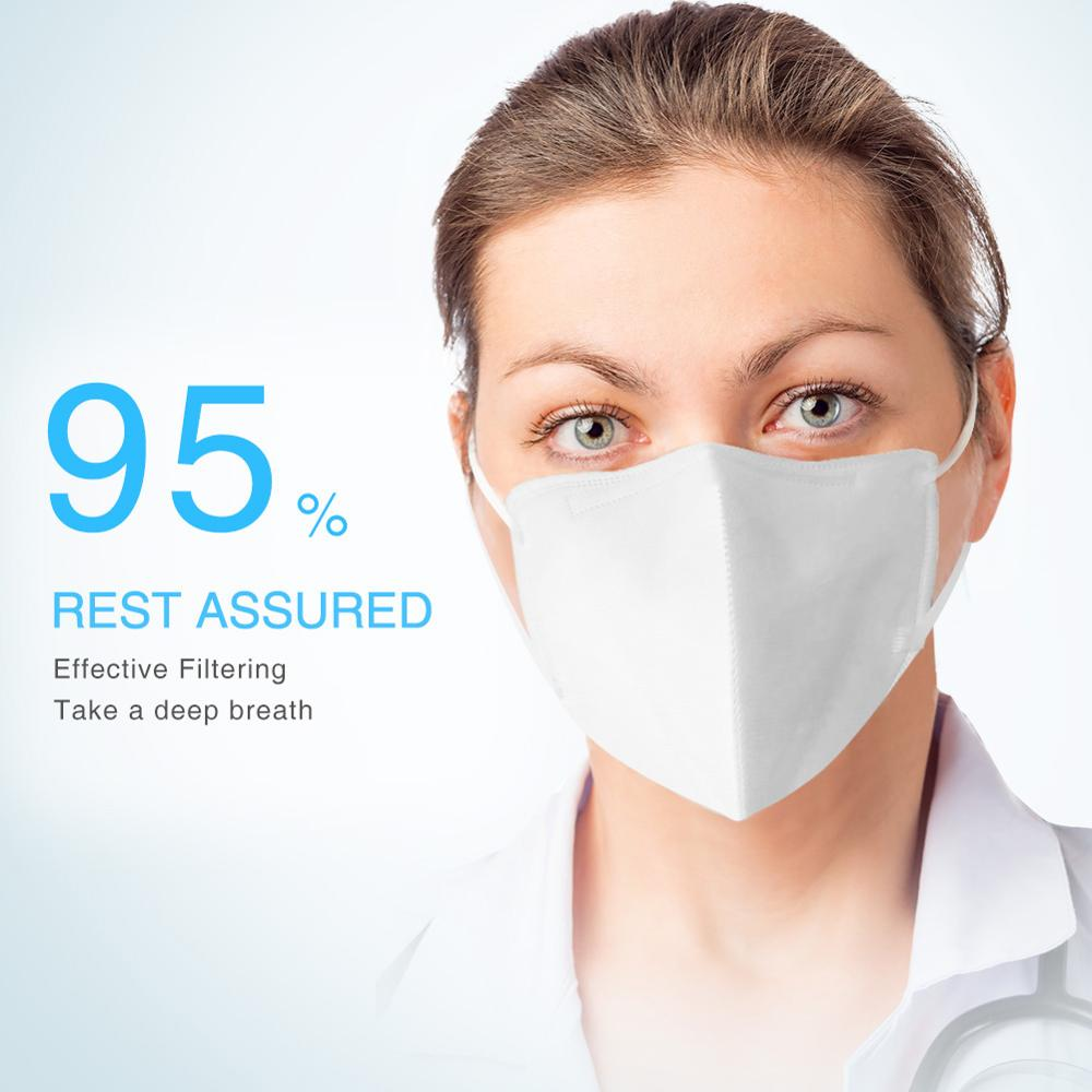 [10PCS] KN95 Antiviral Earloop Face Masks Anti-dust Anti Influenza ...