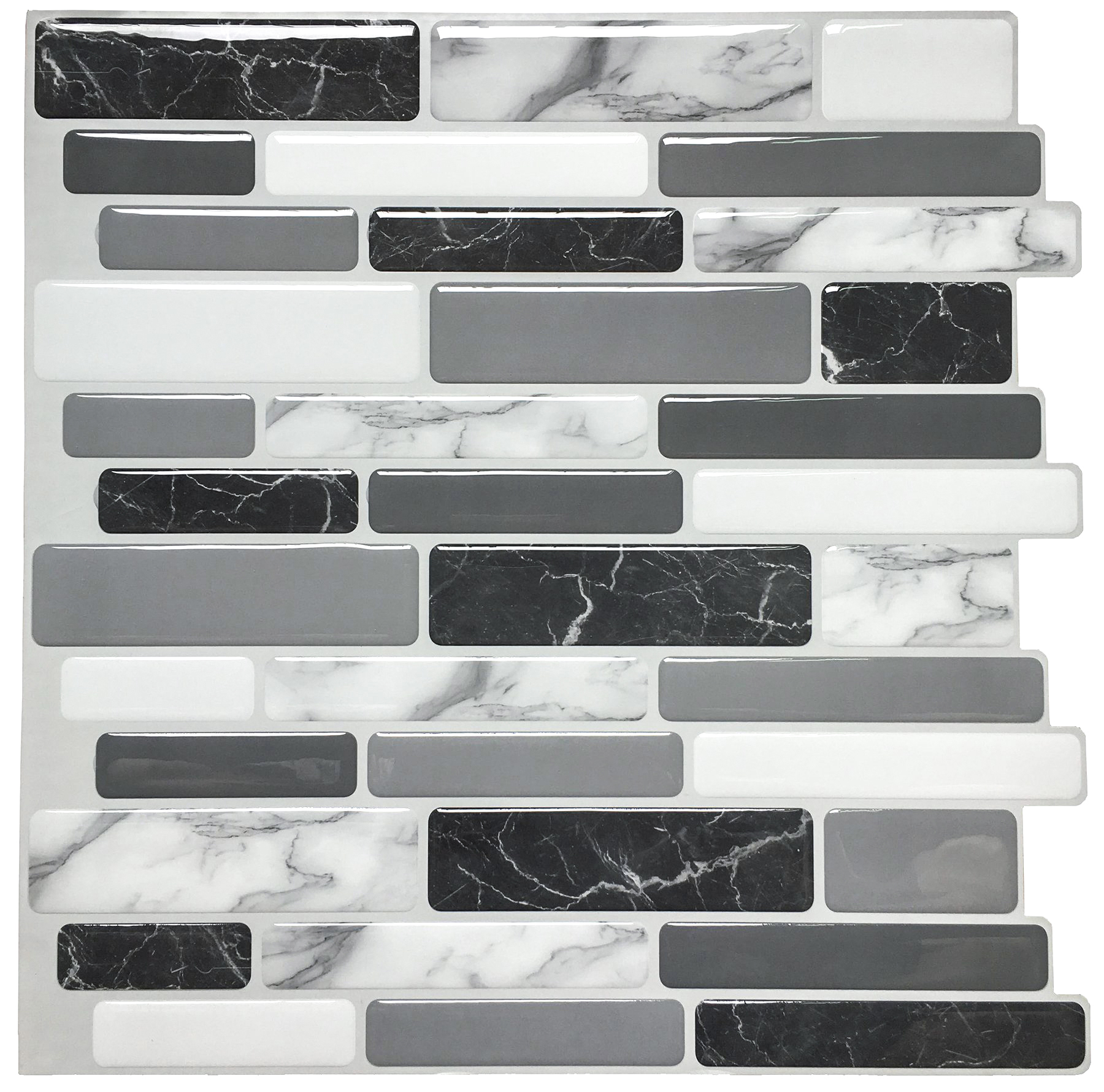 Art3d Subway Tiles Peel and Stick Backsplash 12x12 ,10 Tiles, Thicker  Design