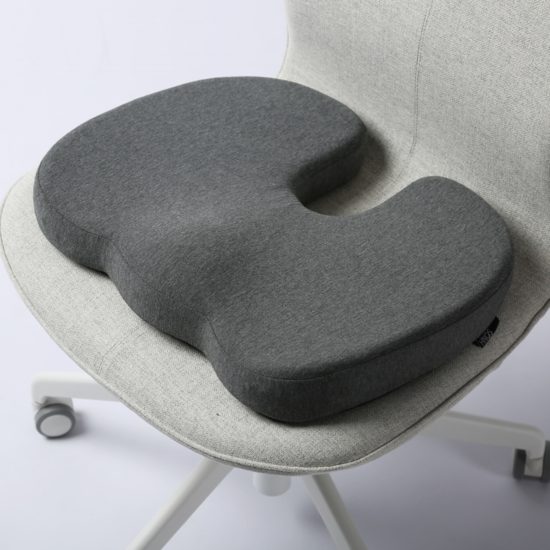Dark Gray Premium Orthopedic Memory Foam Seat Cushion Coccyx Tailbone