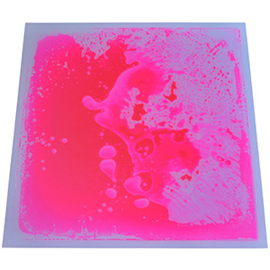 A11302 - 12''x12'' Pink Liquid Floor Tile Home Decor Tiles for Bar Nightclub KTV Decoration