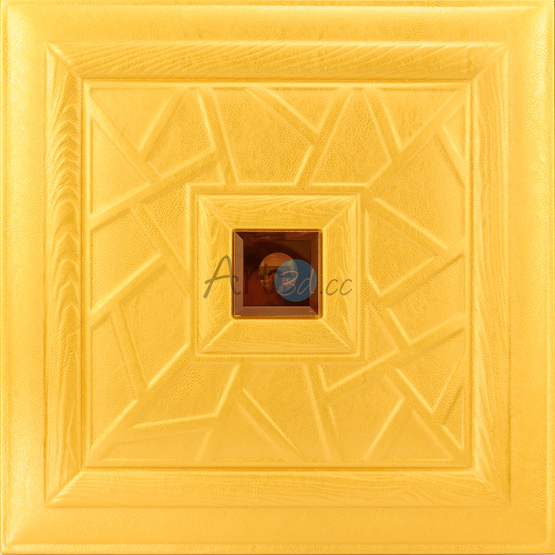 3d Leather Ceiling Tile