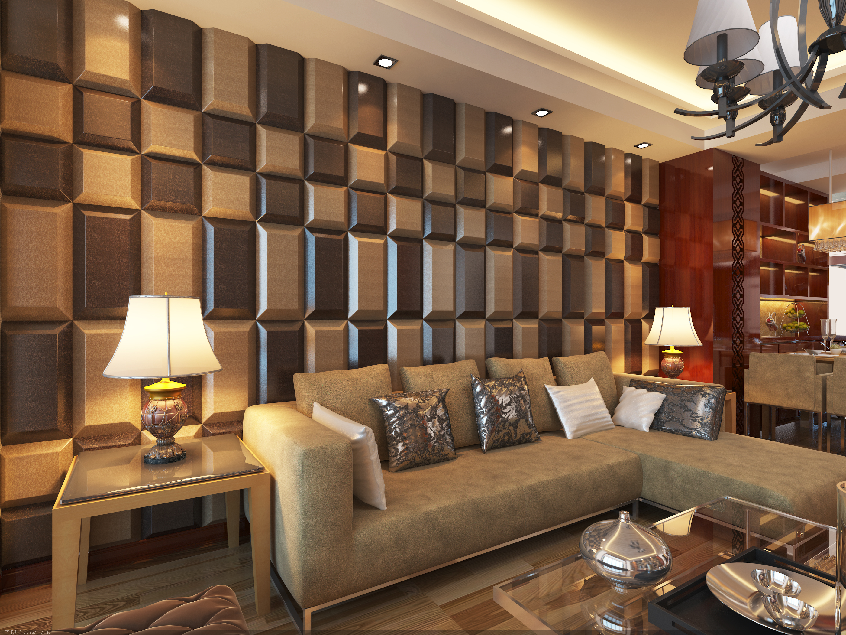 tiles design for living room